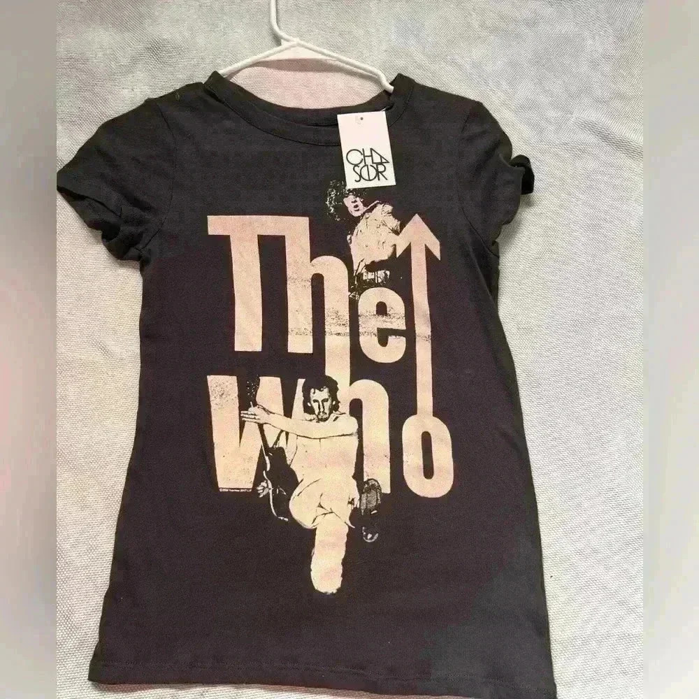 NWT Chaser The Who 100% cotton Tshirt